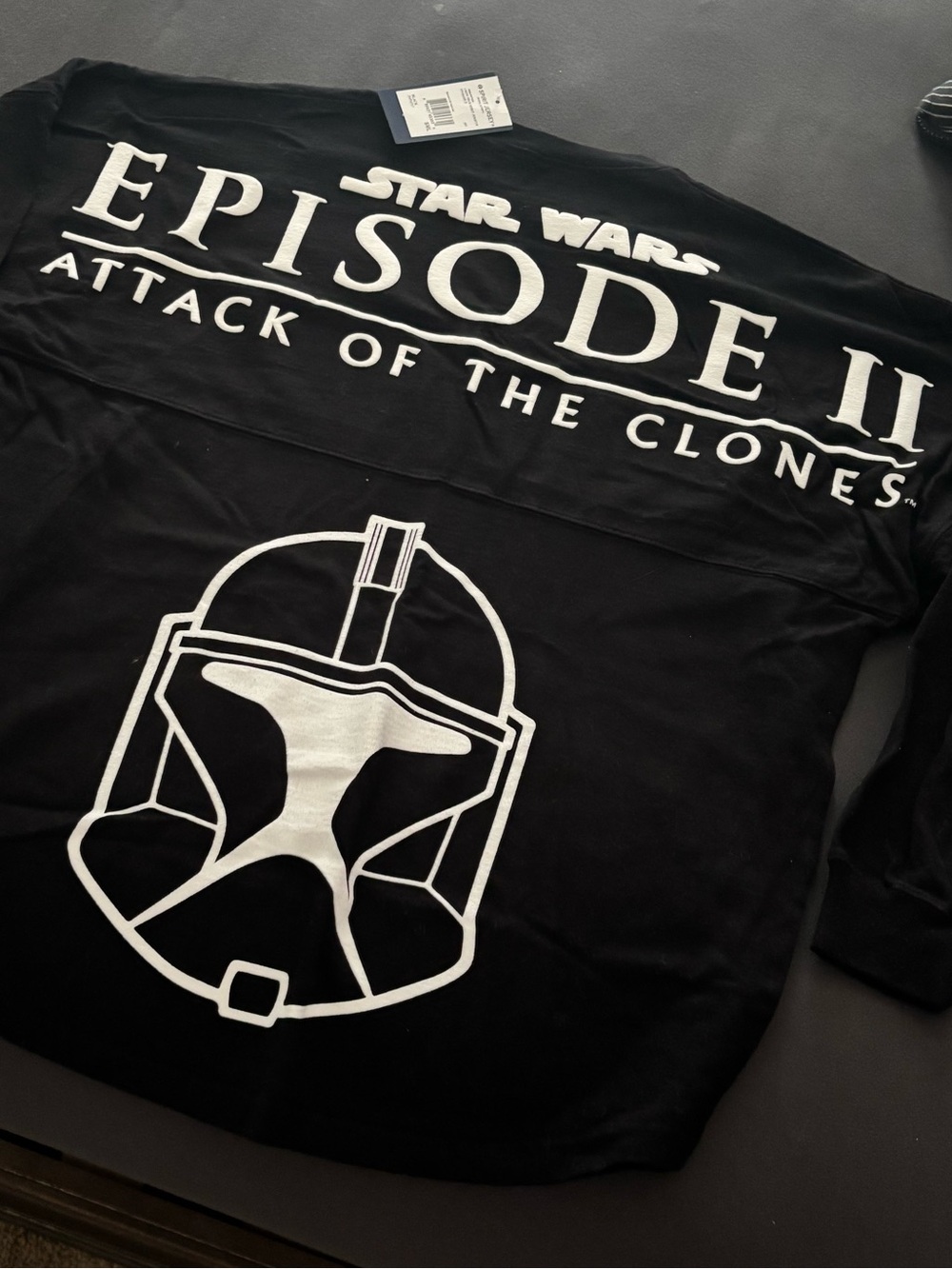 BNWT RARE Star Wars Episode 2 Attack of the Clones Spirit Jersey Size S